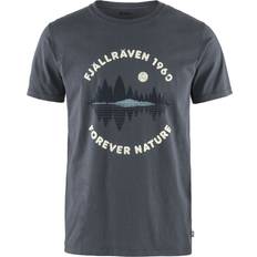 Fjällräven Man T-shirts Fjällräven Forest Mirror T-shirt - Blauw