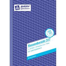 14.8 cm Anteckningsblock Avery Kassenbericht A5