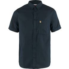 Fjällräven Shirts Fjällräven Övik Travel Shirt SS - Dark Navy