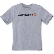 Carhartt Core Logo Workwear T-shirt - Heather Grey