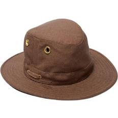 Brown - Men Hats Tilley TH5 Hemp Hat - Mocha