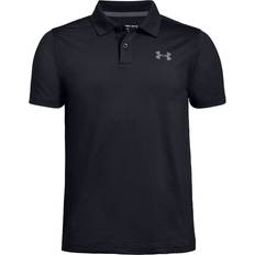 Elastan Pikéskjorter Under Armour Boy's Performance Polo 2.0 - Black