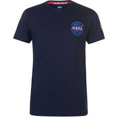 Alpha Industries Uomo Magliette Alpha Industries Space Shuttle T-shirt - Bleu