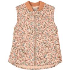 Wheat Gilet Eden Thermo Vest - Alabaster Flowers (7484d-982-9048)