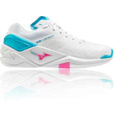 Mizuno stealth neo Mizuno Wave Stealth Neo W - White/Pinkglo/Blueatoll