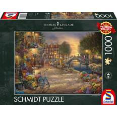 Schmidt pussel thomas kinkade Schmidt Spiele Thomas Kinkade Amsterdam 1000 Bitar