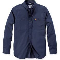 Carhartt Camisas Carhartt Rugged Professional Work Camisa - Azul Oscuro