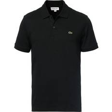 Lacoste Regular Fit Soft Cotton Polo Shirt - Black