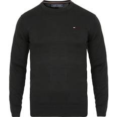 Tommy Hilfiger Crew Neck Jumper - Flag Black