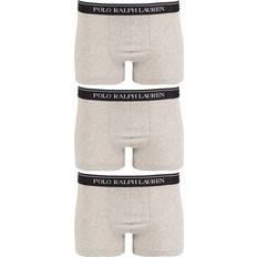 Polo Ralph Lauren Classic Boxer Trunks 3-pack - Andover Heather Grey