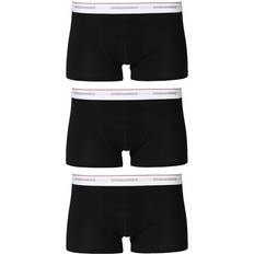 Cotton Stretch Trunk 3-Pack - Black