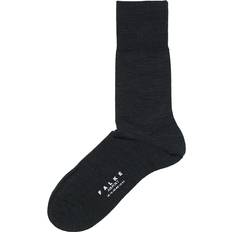 Herren - Stützstrumpf Socken Falke Airport Men Socks - Anthracite Melange