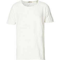 Nudie Jeans Roger Slub Crew Neck T-shirt - Off White