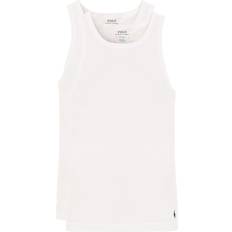 XS Tank Tops Polo Ralph Lauren Classic Tank 2-Pack - White