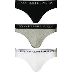 Polo Ralph Lauren Blanc Sous-vêtements pour hommes Polo Ralph Lauren Classic Briefs 3-pack - Black/Grey/White