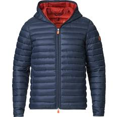 Save The Duck Donald Lightweight Padded Hooded Jacket - Ombre Blue
