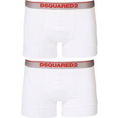 DSquared2 Herren Unterwäsche DSquared2 Modal Stretch Trunk 2-pack - White