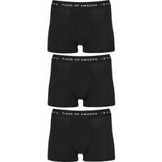 Hermod Cotton Boxer Brief 3-Pack - Black