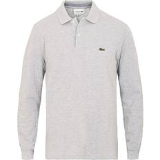 Lacoste long sleeve Lacoste Long Sleeve Classic Pique Polo Shirt - Grey Male