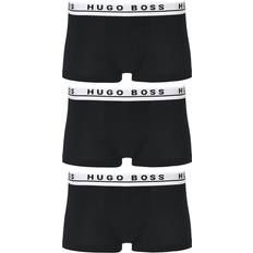 HUGO BOSS Stretch Cotton Trunks 3-pack - Black