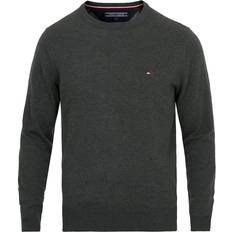 Tommy Hilfiger Crew Neck Pullover Jumper - Charcoal Heather