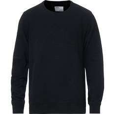 Classic Organic Crew Neck Sweatshirt - Deep Black