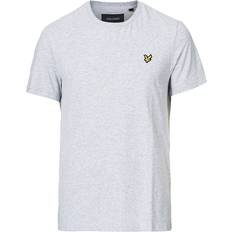 Lyle & Scott T-paidat Lyle & Scott Plain T-shirt Kullankeltainen/Meleerattu Harmaa/Musta