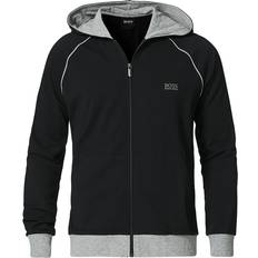 Boss hoodie full zip HUGO BOSS Mix & Match Full Zip Hoodie - Black