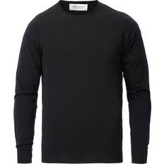 John Smedley Classic Lundy Pullover - Black