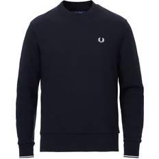 Fred Perry Crew Neck Sweatshirt - Navy