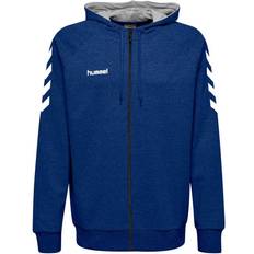 Hummel Go Kids Cotton Zip Hoodie - True Blue (204231-7045)