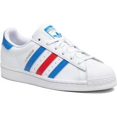adidas Superstar - Cloud White/True Blue/Gold Metallic