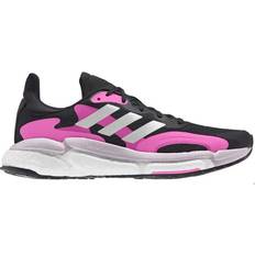 Adidas SolarBoost 3 Shoes - Core Black/Screaming Pink/Halo Silver Female