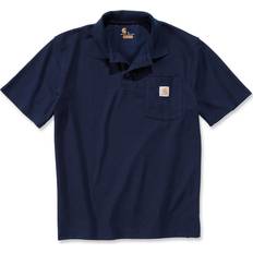 Carhartt Poloshirts Carhartt Contractor's Work Pocket Polo - Navy