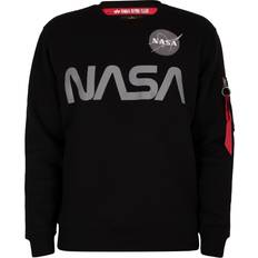 Alpha Industries NASA Reflective Sweatshirt - Black