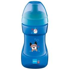 Mam Blue Baby Bottle Mam Mam Blue Sports Cup 12+ Months 330ml