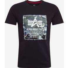 Alpha Industries Camo Block T-shirt - Black/Gray