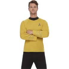 Star Trek Maskerad Dräkter & Kläder Smiffys Star Trek Original Series Command Uniform Gold