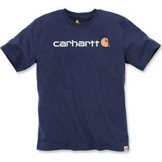 Carhartt Top Carhartt Core Logo Workwear Short-Sleeve T-shirt - Navy