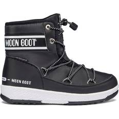 Moon Boot 35 Zapatos para Niños Moon Boot Boy Mid Wp Black Unisex Azul