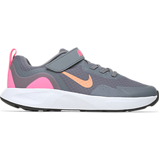 Nike WearAllDay PSV - Smoke Grey/Pink Glow/Off-Noir/Metallic Copper