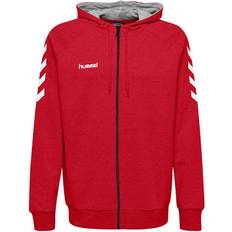 Hummel Go Kids Cotton Zip Hoodie - True Red (204231-3062)