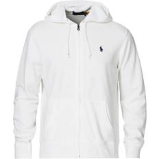 Ralph lauren white sweater Polo Ralph Lauren Spa Terry Full-Zip Hoodie - White