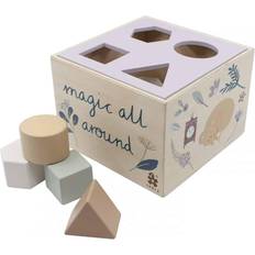 Sebra Plocklådor Sebra Wooden Shape Sorter Daydream