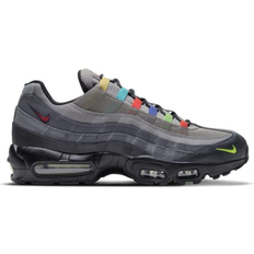 Charcoal black NIKE Air Max 95 EOI M - Light Charcoal/Black/Lemon Venom/University Red