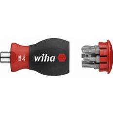 Wiha Slotted Screwdrivers Wiha stubby 6 bits 33738 Slotted Screwdriver