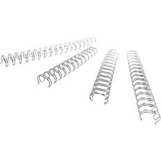 Sølv Indbindingstilbehør GBC Binding Spines 6mm A4 100-pack