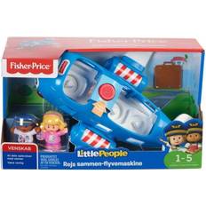 Son Ensembles de jeu Fisher Price Little People Travel Together Airplane