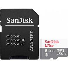 SanDisk 64 GB Schede di Memoria & Chiavette USB SanDisk Ultra microSD 64 GB MicroSDHC UHS-I Classe 10