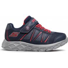 Skechers Boy's S Lights Dynamic-Flash - Navy/Red